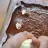 Brownie BBQ Mel Hunts mesclado com Cheesecake