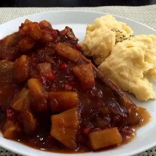 Honey BBQ Pork Chops with Pineapple