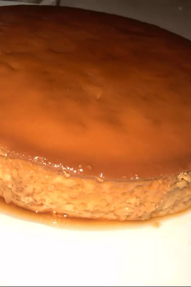 Homemade Neapolitan Flan