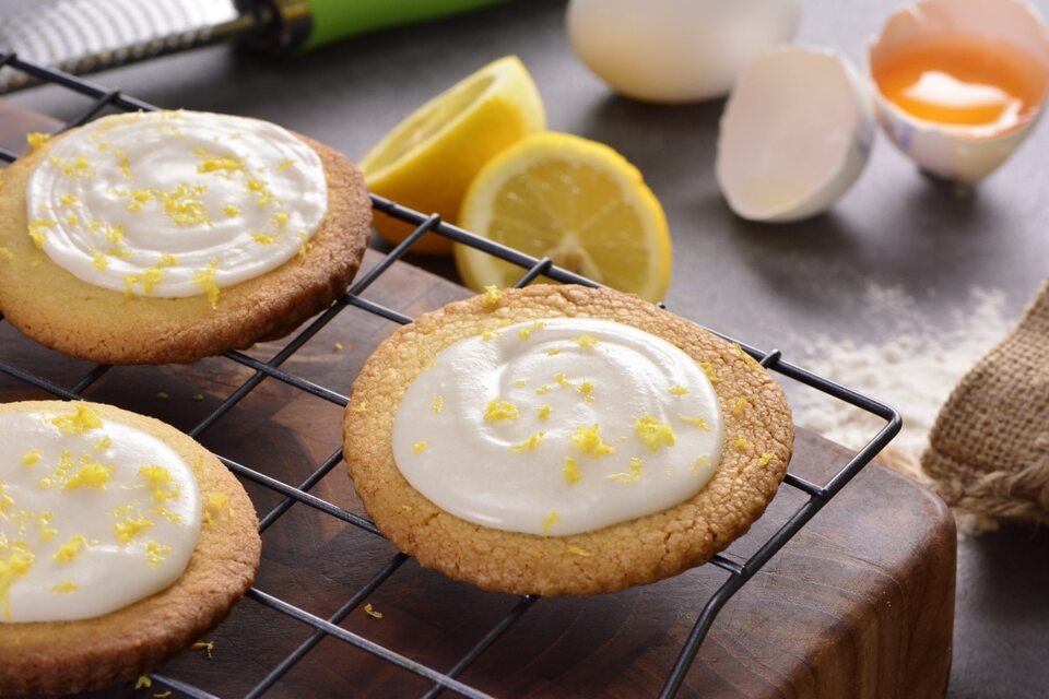 Galletas de Limón Glaseadas