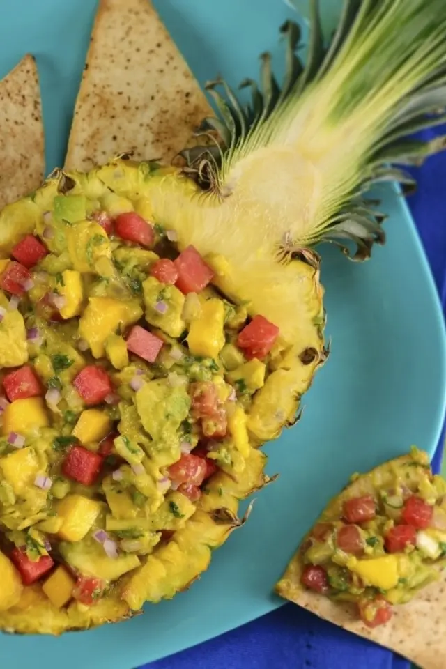 Guacamole Tropical con Piña