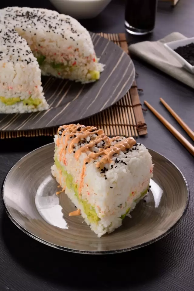 Delicious Sushi Cake