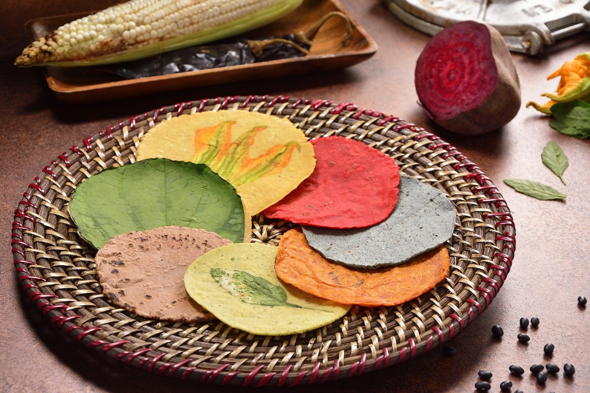 Tortillas de Maíz de Sabores