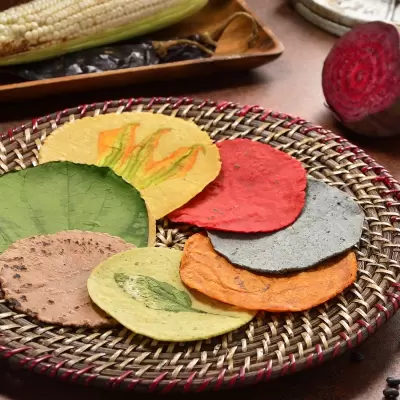 Flavored Corn Tortillas