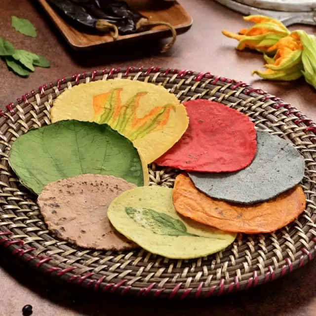 Flavored Corn Tortillas