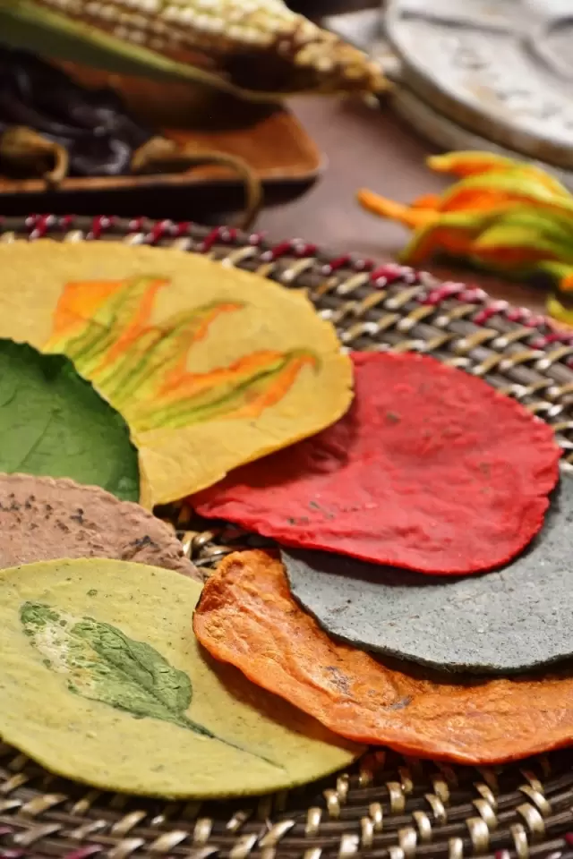 Tortillas de Maíz de Sabores