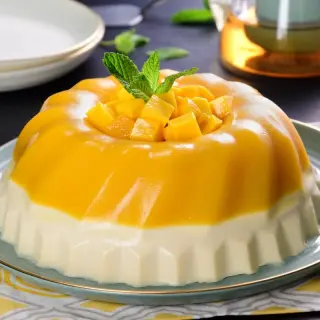 Gelatinas com Cream Cheese