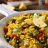 Vegan Paella with Cauliflower and Broccoli Bits