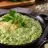 Broccoli Bits Risotto with Three Cheeses