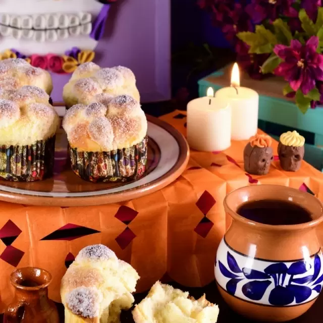 Cupcakes de Pan de Muerto