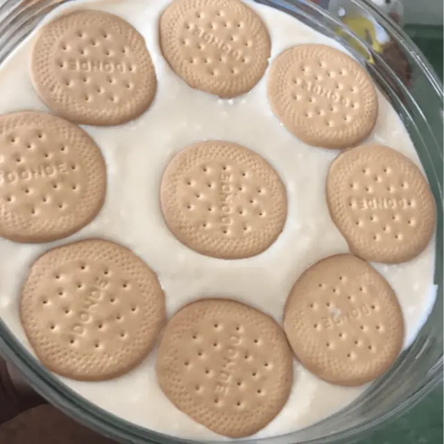 Sobremesa Rápida de Lima e Biscoito