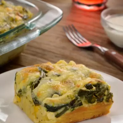 CORN BREAD WITH POBLANO PEPPER