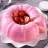 Floating Strawberry Jelly with Cream