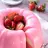 Floating Strawberry Jelly with Cream