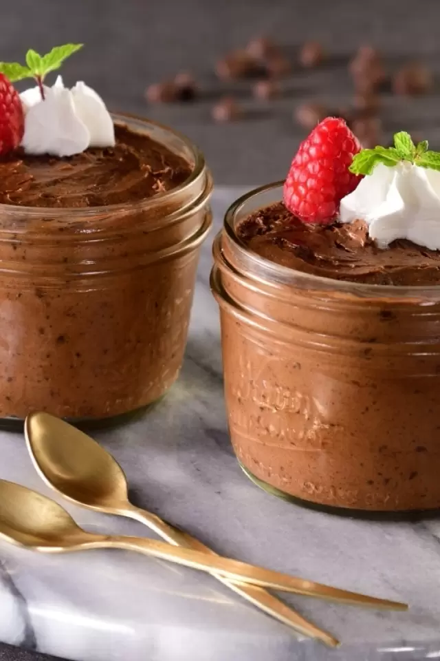 Mousse de Chocolate y Cardamomo