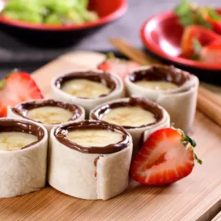 Nutella Sushi with Banana