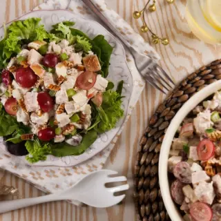 Turkey Salad with Grapes