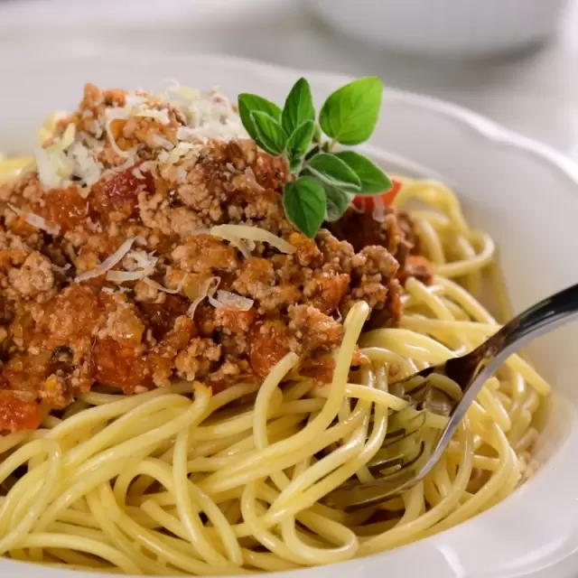 Spaghetti a la Bolognese