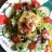 Hummus, Couscous, and Cucumber Salad with Mint Vinaigrette