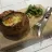 Rustic Bread Filled with Hummus, Egg, and Jocoque with Spinach.