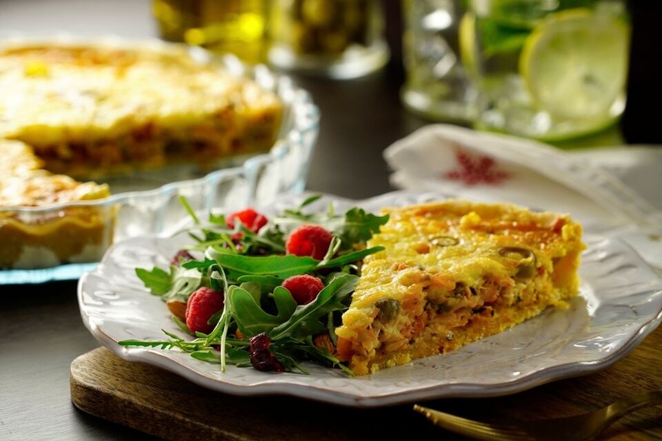 Quiche De Bacalao