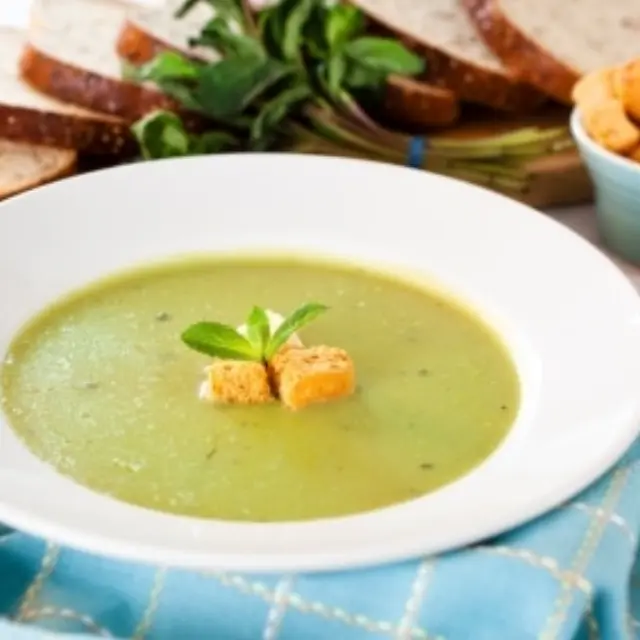 Pumpkin Soup with Basil