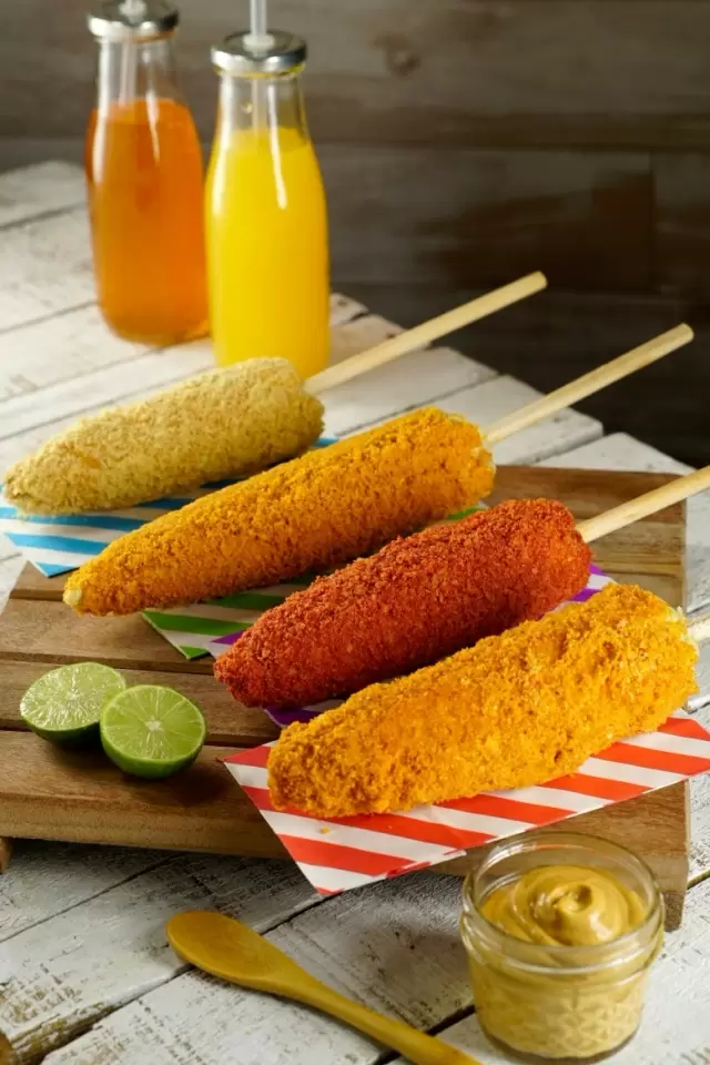 Chip-Crusted Elotes