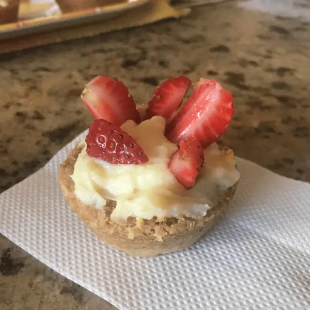 Tartinhas de Morango