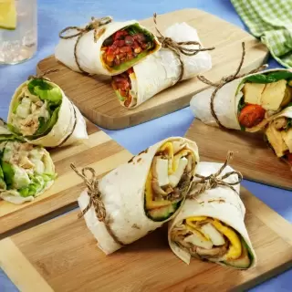 4 Wraps para Llevar