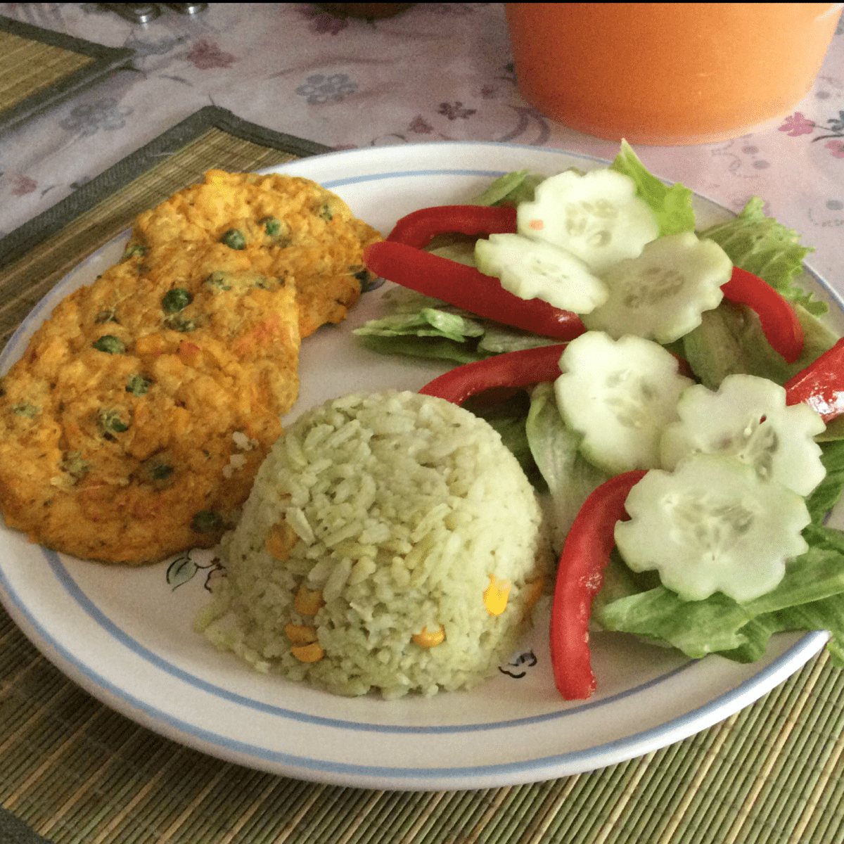 Baked Vegetable Pancakes