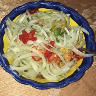 Habanero Sauce Julienne