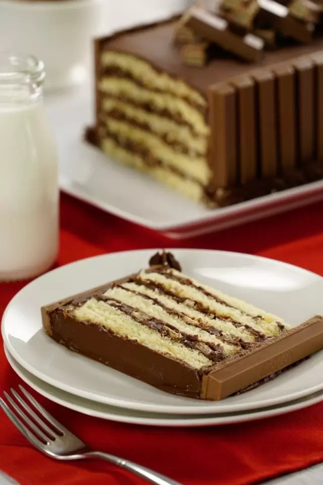 Pastel de Chocolate Kit Kat