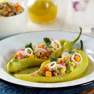 Stuffed Yellow Peppers