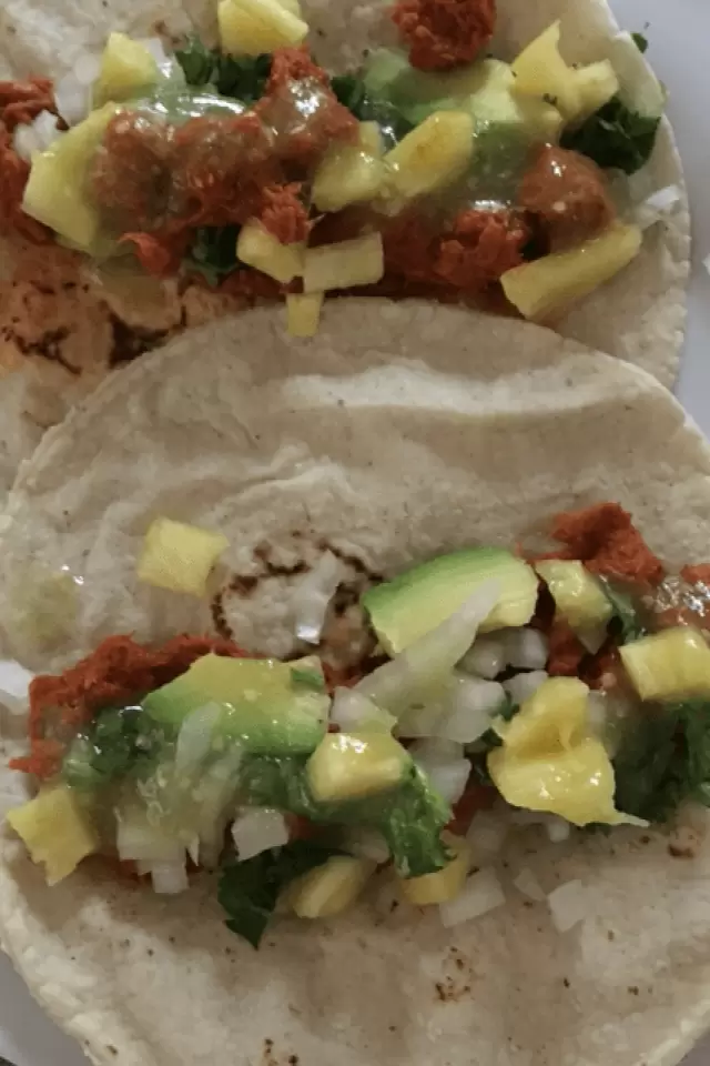 Tacos de Atún al Pastor