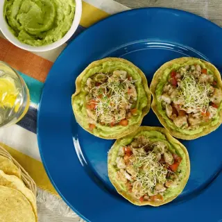 Mexican Fish Tostadas