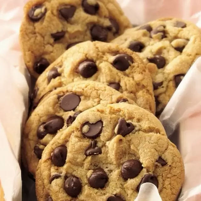 Galletas con Chispas de Chocolate en un Sólo Paso