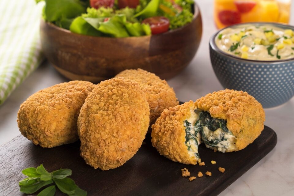 Croquetas de Espinacas con Queso