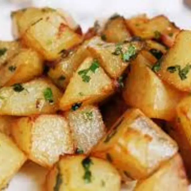 Sautéed Potatoes and Leeks