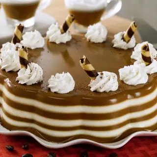 Coffee Jelly with Milk