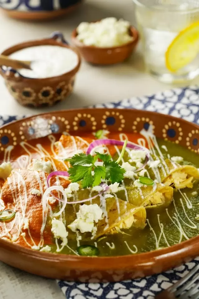 Enchiladas Divorciadas