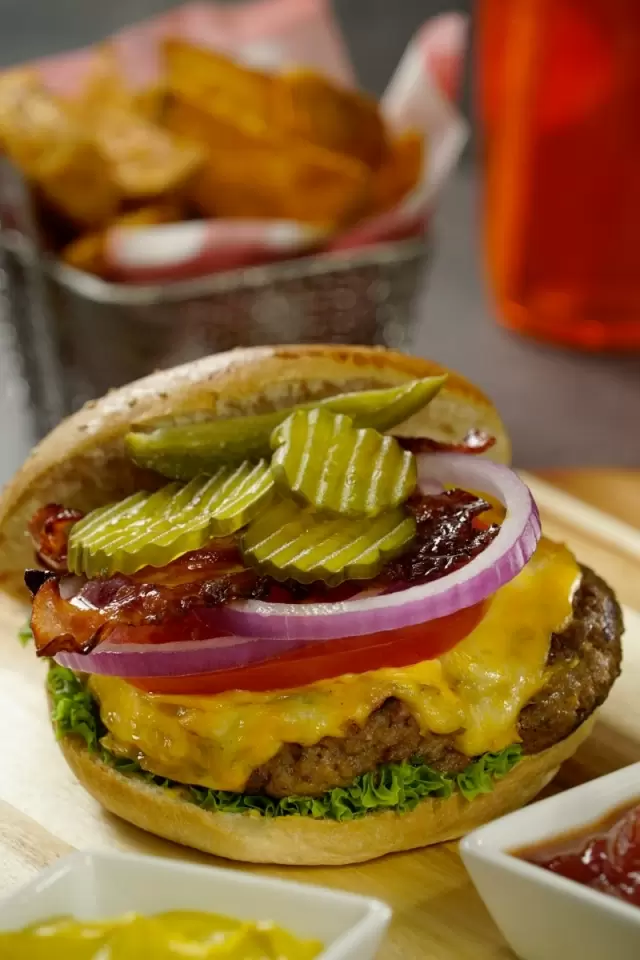 Hamburguesa con Queso