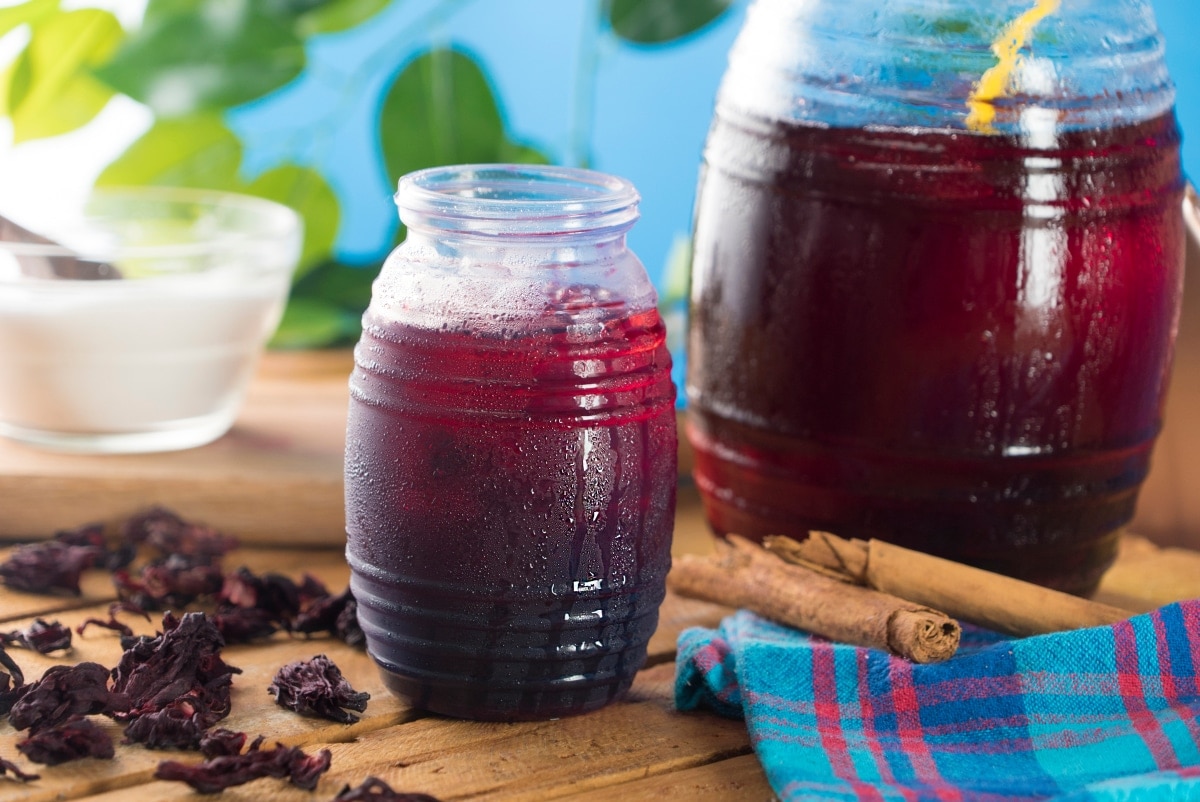 Agua Fresca De Jamaica