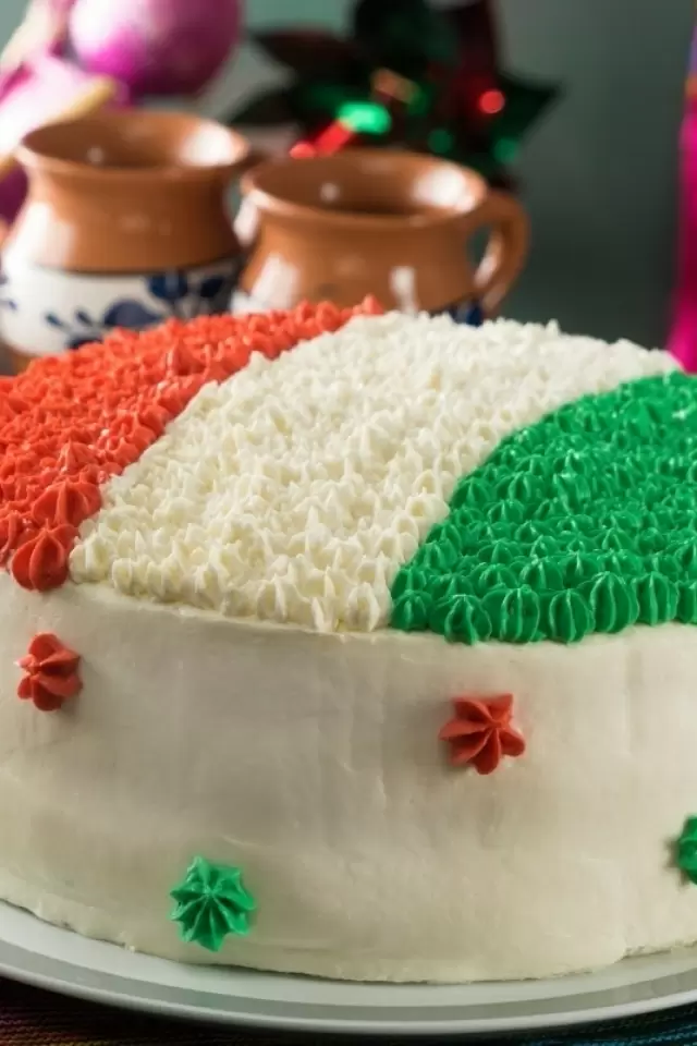 Pastel de 3 Leches Tricolor