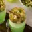 Gelatina de Iogurte com Compota de Maçã Verde