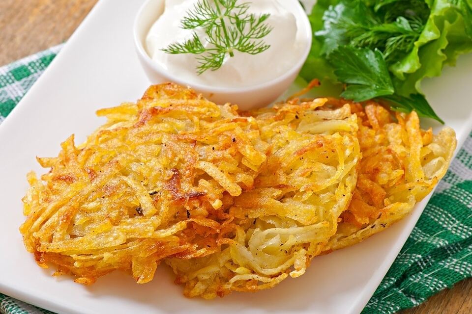 Latkes (Panques de Papa)