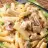 Pasta Alfredo with Turkey
