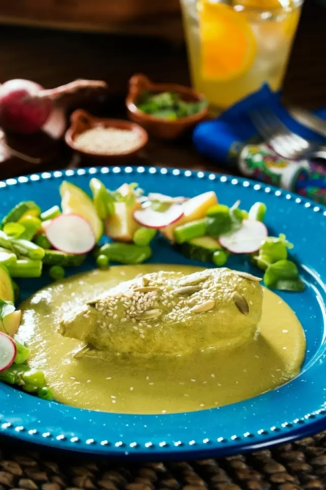 Traditional Mole Verde