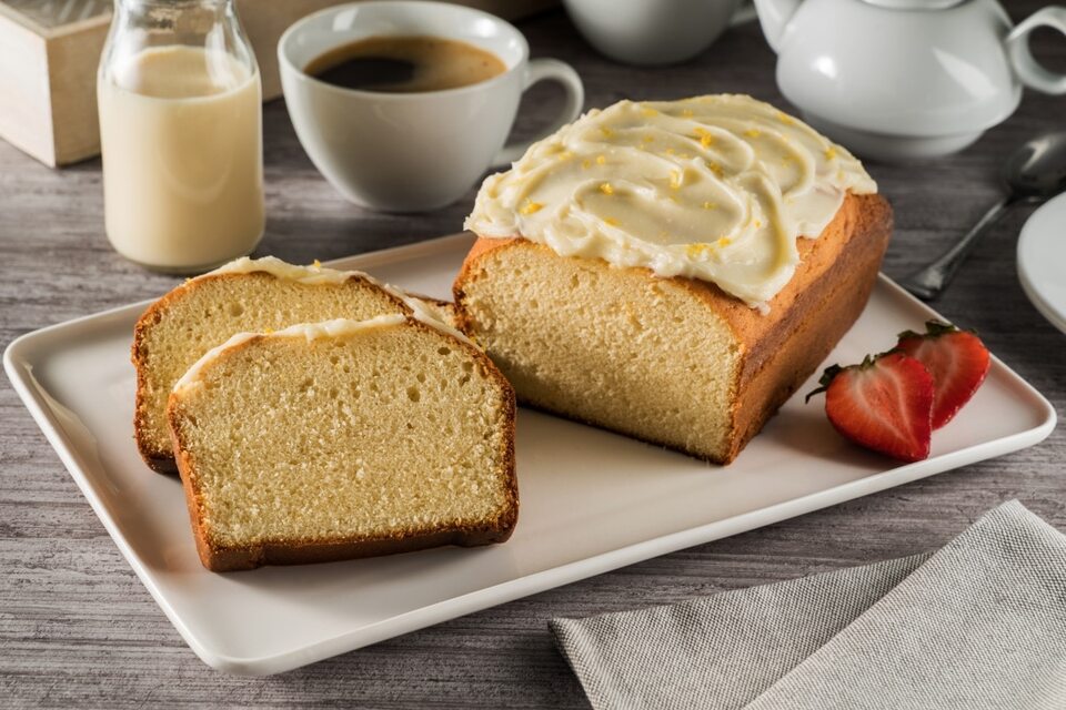 Panqué de Leche Condensada y Naranja