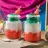 Delicious Three-Color Fruit Frappé
