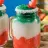Delicious Three-Color Fruit Frappé